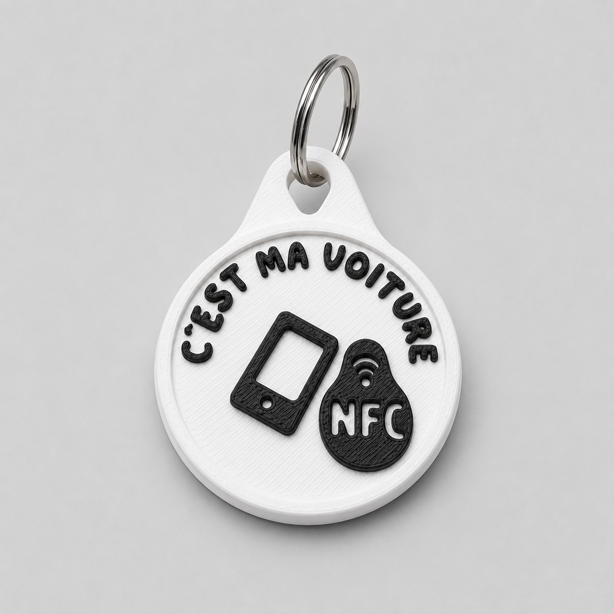 Porte-clés NFC « C’est ma voiture »