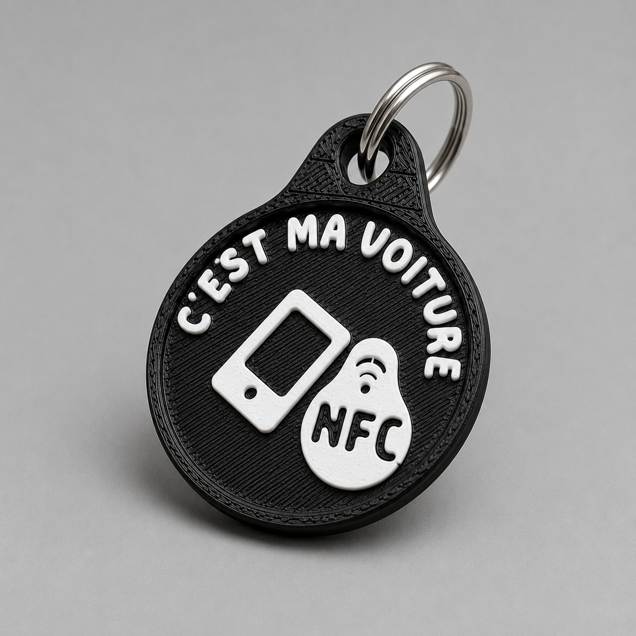 Porte-clés NFC « C’est ma voiture »
