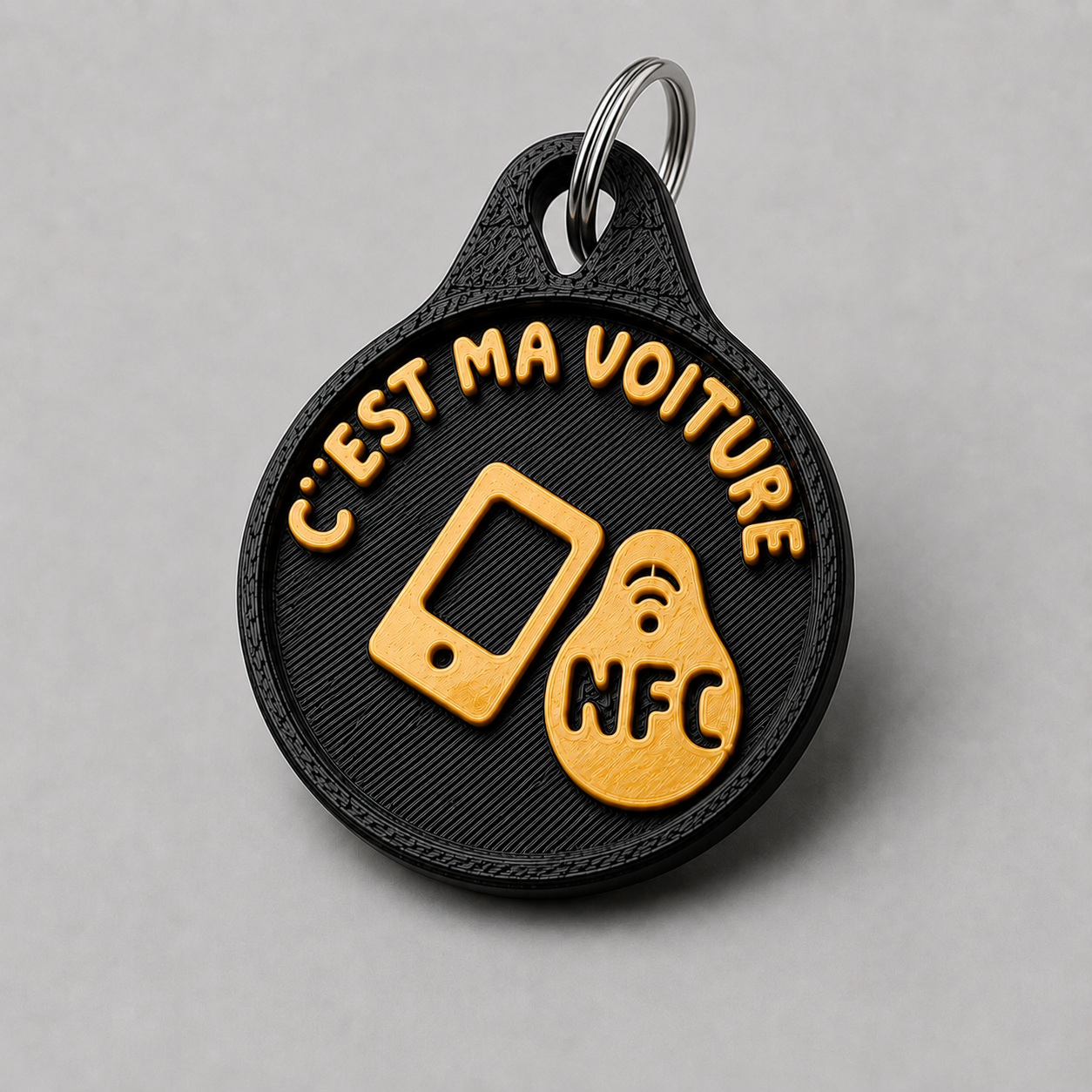 Porte-clés NFC « C’est ma voiture »